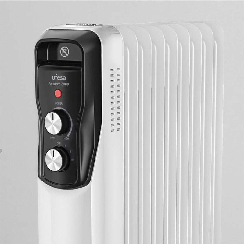 Radiador de Aceite Ufesa Antares 2000W 83505508 - 9 Elementos