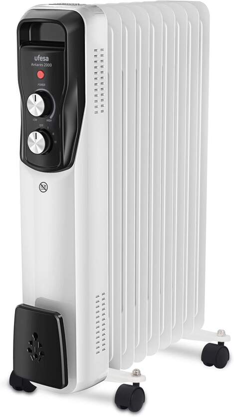 Radiador de Aceite Ufesa Antares 2000W 83505508 - 9 Elementos