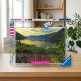 Ravensburger Puzzle 1000 Piezas Fiordo en Noruega 167432 sobre una mesa de madera