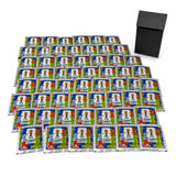 Pack Recarga 50 sobres Panini FIFA World Cup 2026 con Deck Box negra de regalo