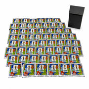 Pack Recarga 50 sobres Panini FIFA World Cup 2026 con Deck Box negra de regalo