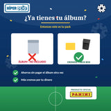 Infografía: pack pensado para quien ya tiene el álbum del Mundial 2026