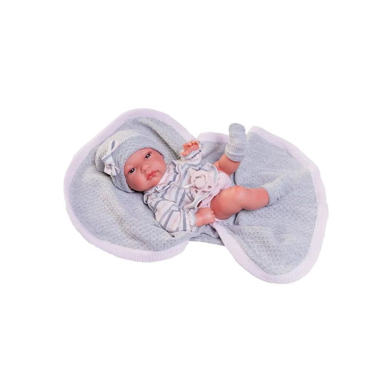 Baby Toneta toquilla punto — Muñecas Antonio Juan, ref. 60029 (vista 3)