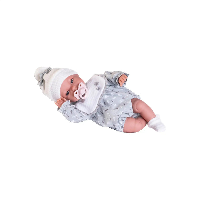 Recién Nacida Baby Toneta posturitas con hojitas — Muñecas Antonio Juan, ref. 70359 (vista 4)