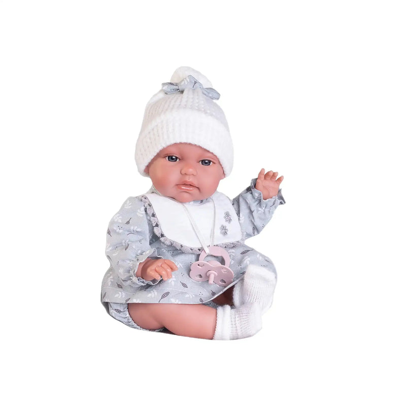 Recién Nacida Baby Toneta posturitas con hojitas — Muñecas Antonio Juan, ref. 70359 (vista 2)