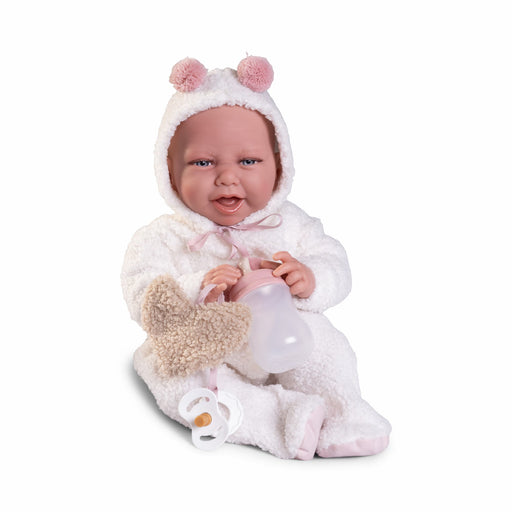 Recién Nacida con peso Carla peluche — Muñecas Antonio Juan, ref. 33369 (vista 2)