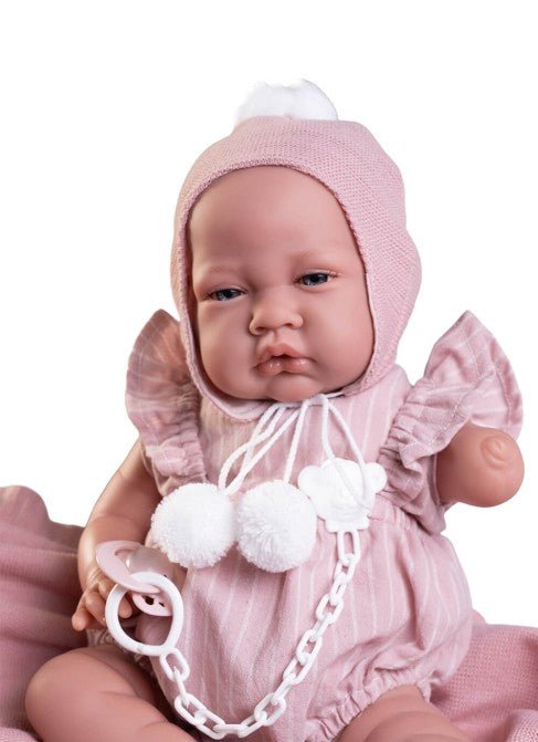Recién Nacida inclusiva con mantita — Muñecas Antonio Juan, ref. 33368 (vista 2)