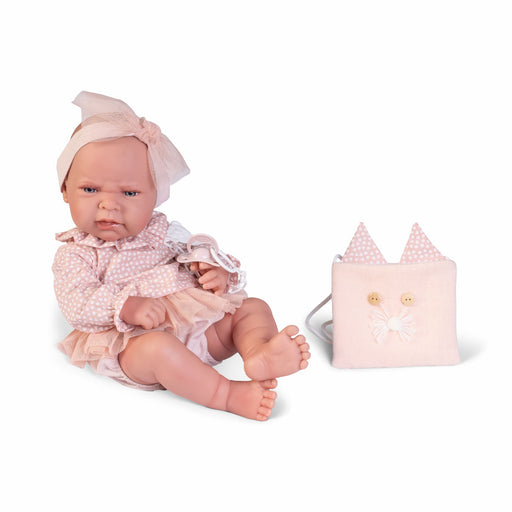 Recién Nacida Lea bolso gatito — Muñecas Antonio Juan, ref. 50403 (vista 2)