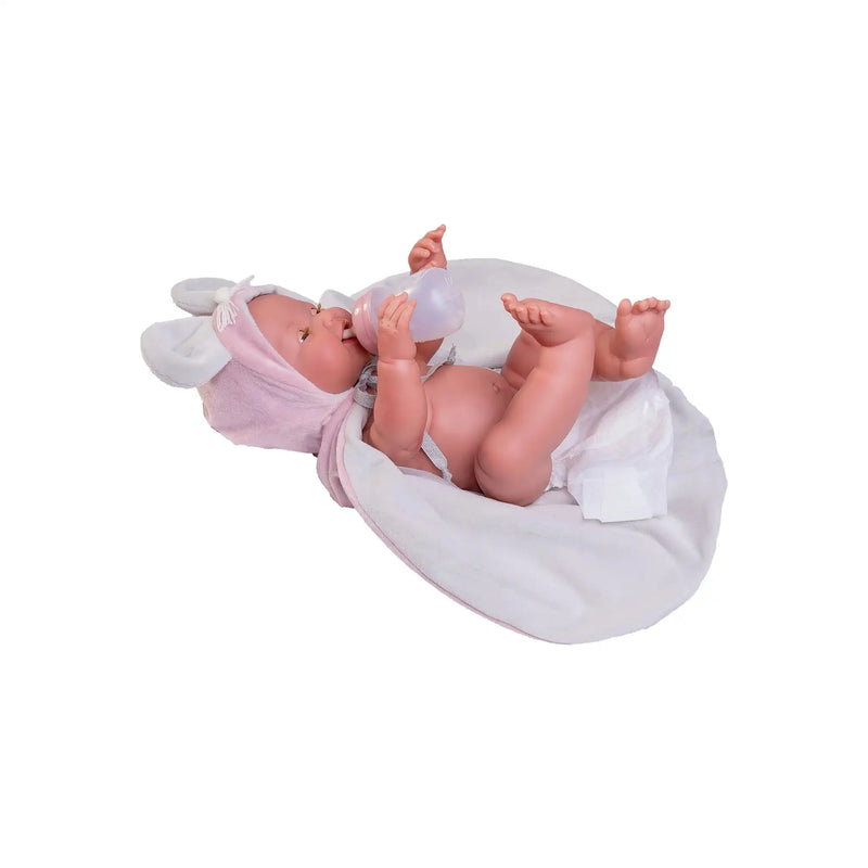 Recién Nacida Mia hace Pipí con neceser — Muñecas Antonio Juan, ref. 50393 (vista 3)