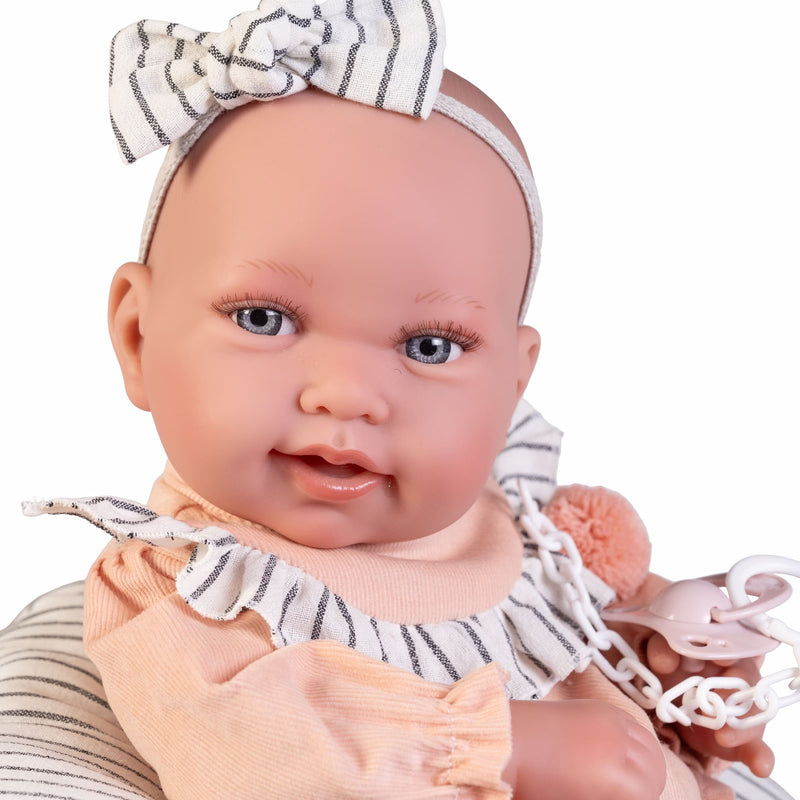 Recién Nacida Pipa con cojín lactancia parejita — Muñecas Antonio Juan, ref. 50412 (vista 4)