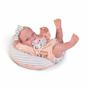 Recién Nacida Pipa con cojín lactancia parejita — Muñecas Antonio Juan, ref. 50412 (vista 3)