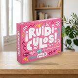 ¡Ridículos! - Juego de Fiesta de Sonidos Gamely sobre una mesa de madera