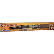 rifle cowboy gonher de juguete 8 tiros plata
