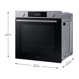 Horno pirolítico Samsung NV7B4430ZAS/U1 76 L Dual Cook