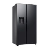 Frigorífico Americano Samsung RS80F64KDFEF 640L Grafito · vista 2