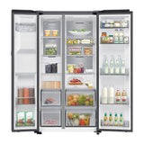 Frigorífico Americano Samsung RS80F64KDFEF 640L Grafito · vista 6