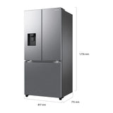 Frigorífico Americano Samsung RF50C530ES9 495L Inox · vista 2