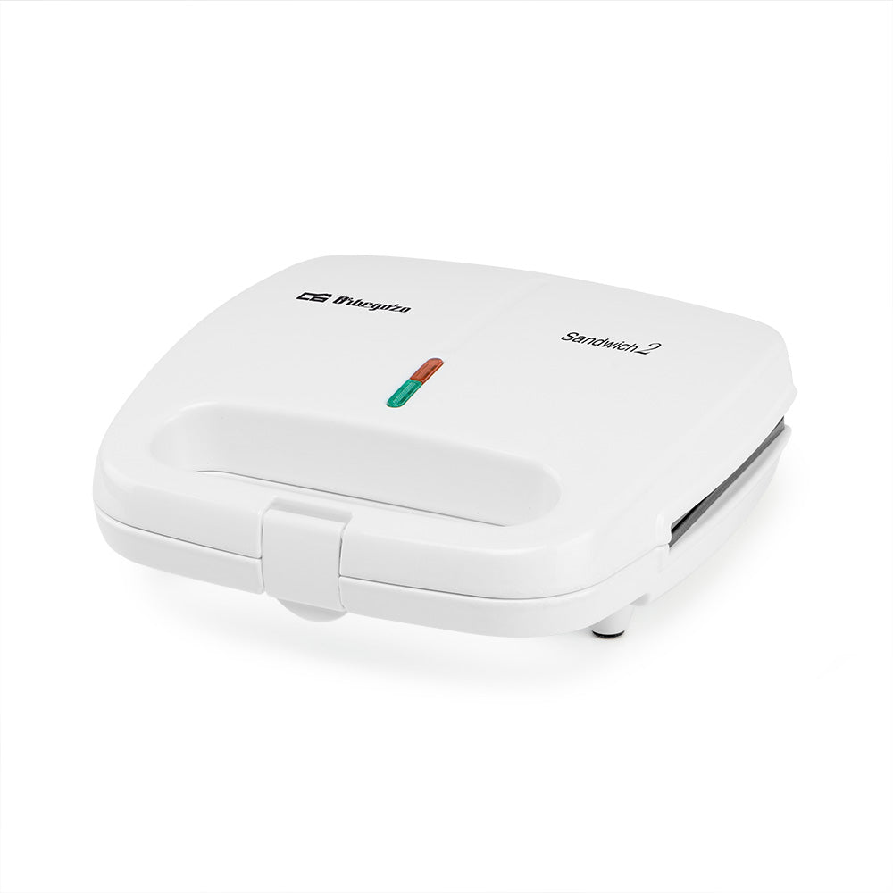 Orbegozo SW 5000 Sandwichera 800W Antiadherente con Sellado Triangular