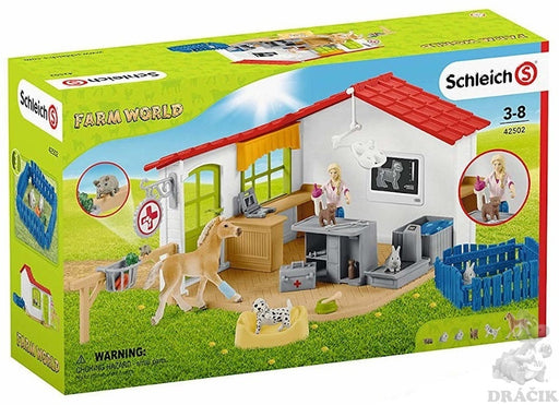 Schleich - Consulta de veterinario con mascotas 42502