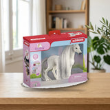 Schleich Yegua Quarter Beauty Horse (42583) sobre una mesa de madera