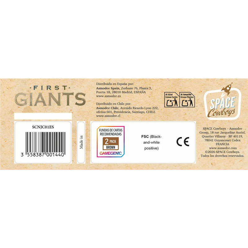 First Giants – Juego de Mesa de Paleontología (SCNJC01ES)