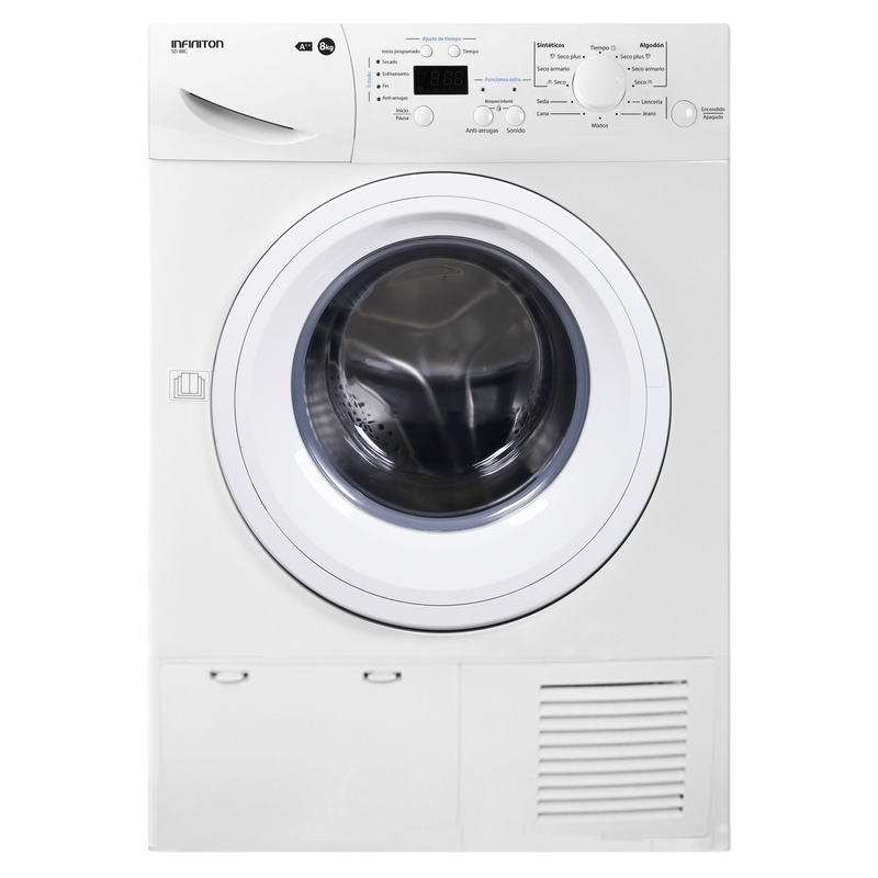 Secadora Infiniton SD-8BC 8 kg Blanco - vista frontal