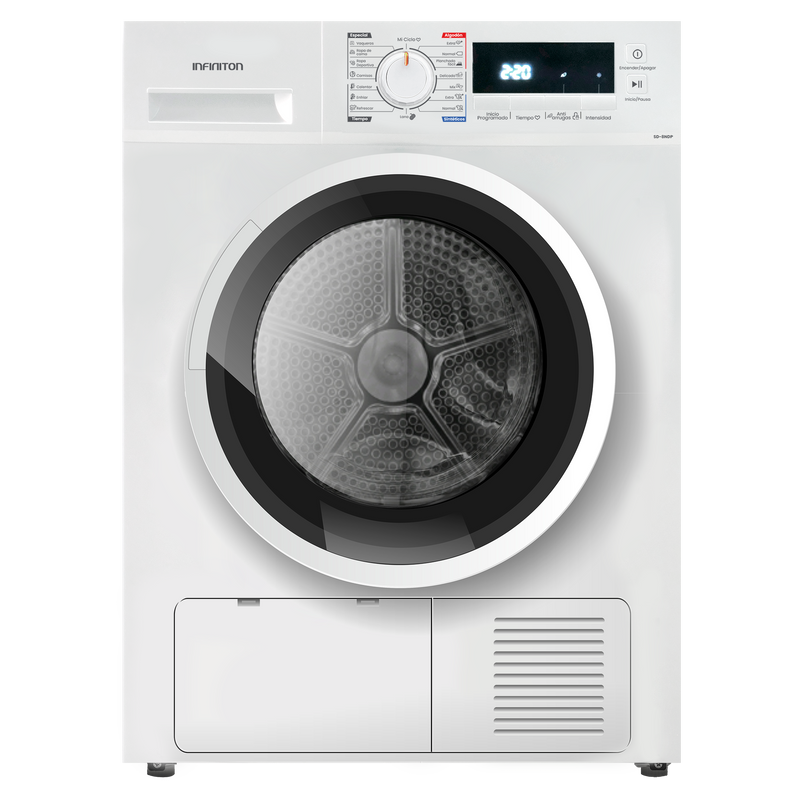 Secadora Infiniton SD-8NDP 8 kg Blanco - vista frontal