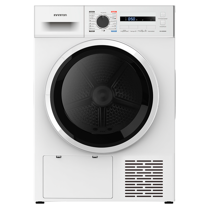 Secadora Infiniton SD-BC8EWN 8 kg Blanco - vista frontal