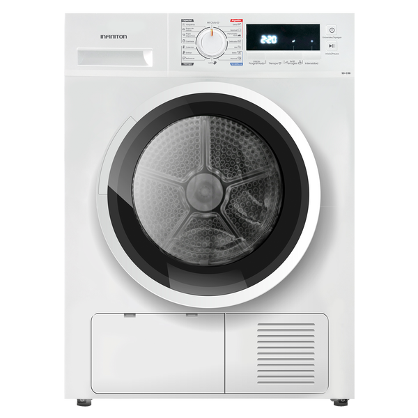 Secadora Infiniton SD-C8B 8 kg Blanco - vista frontal