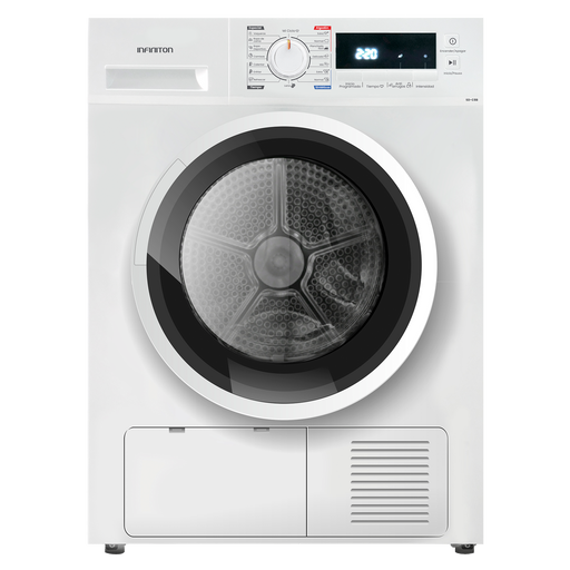 Secadora Infiniton SD-C8B 8 kg Blanco - vista frontal