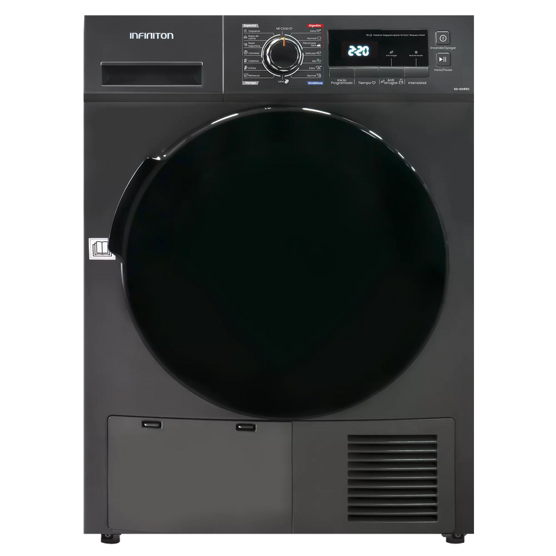 Secadora Infiniton SD-DG85G Condensación 8kg Inox