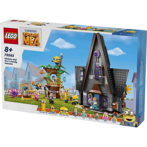 set lego gru 4 con personajes minions y niñas

