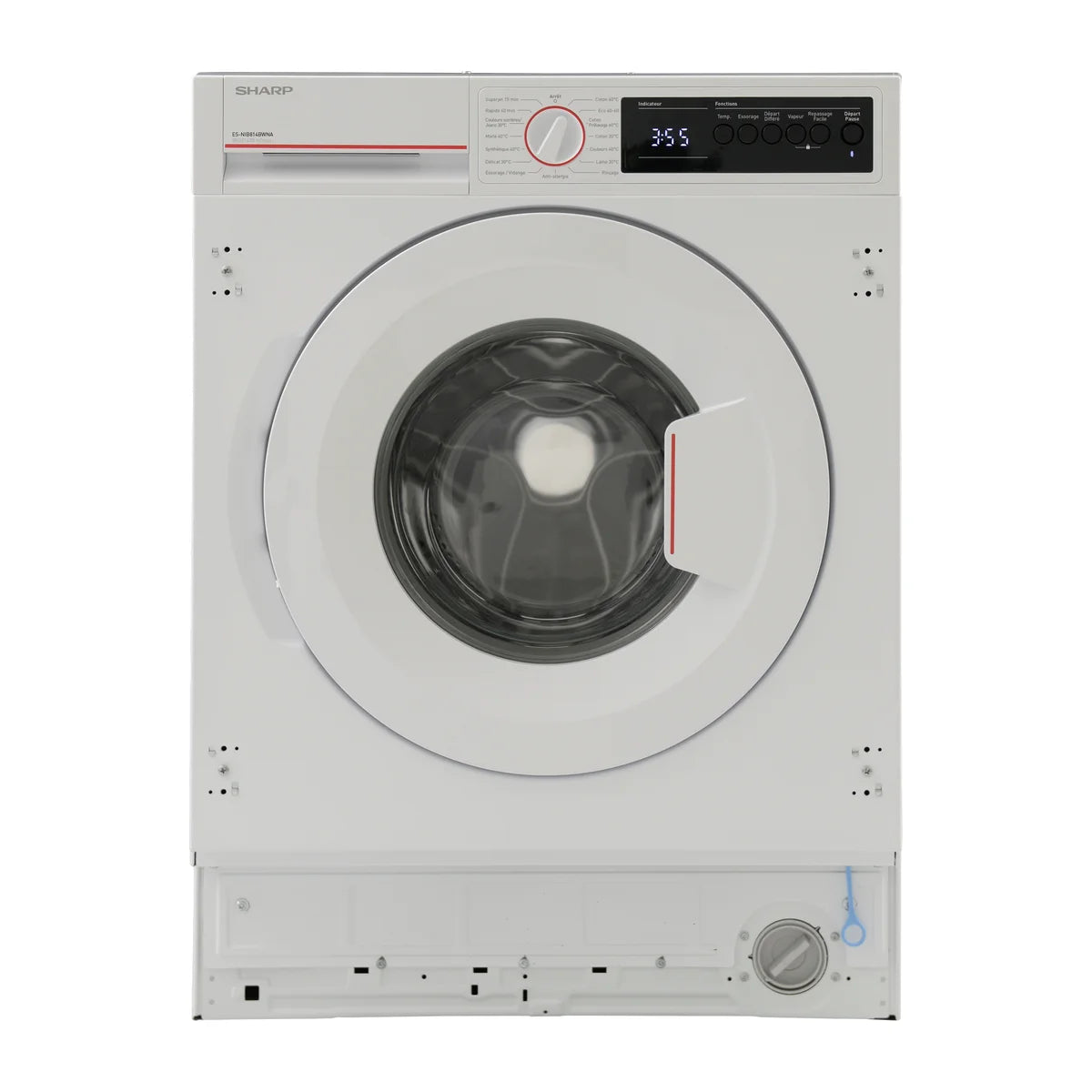 Lavadora integrable Sharp ES-NIB814BWNA-ES 8 kg 1400 rpm Clase A