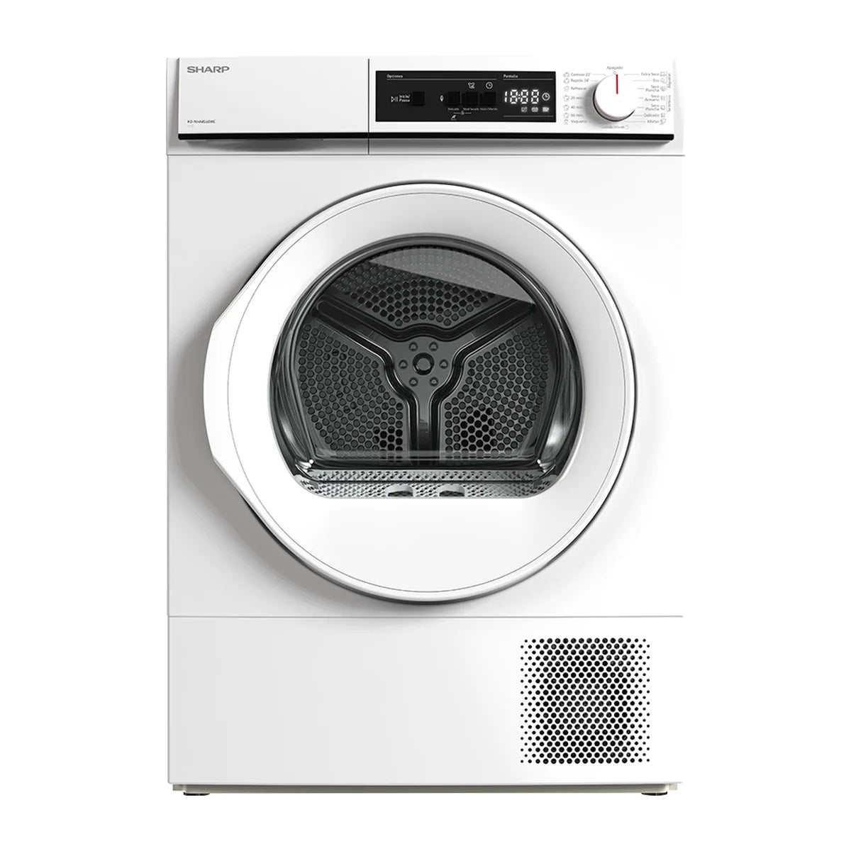 Secadora bomba de calor Sharp KD-NHA8S6GWE-ES 8 kg Clase E