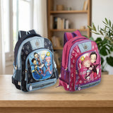 Simba Mochila Grande Código Lyoko con Luz sobre una mesa de madera