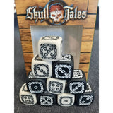 Dados personalizados de Skull Tales