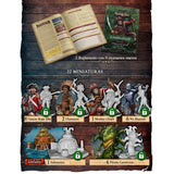 Skull Tales: La maldición del Caribe, componentes de la expansión