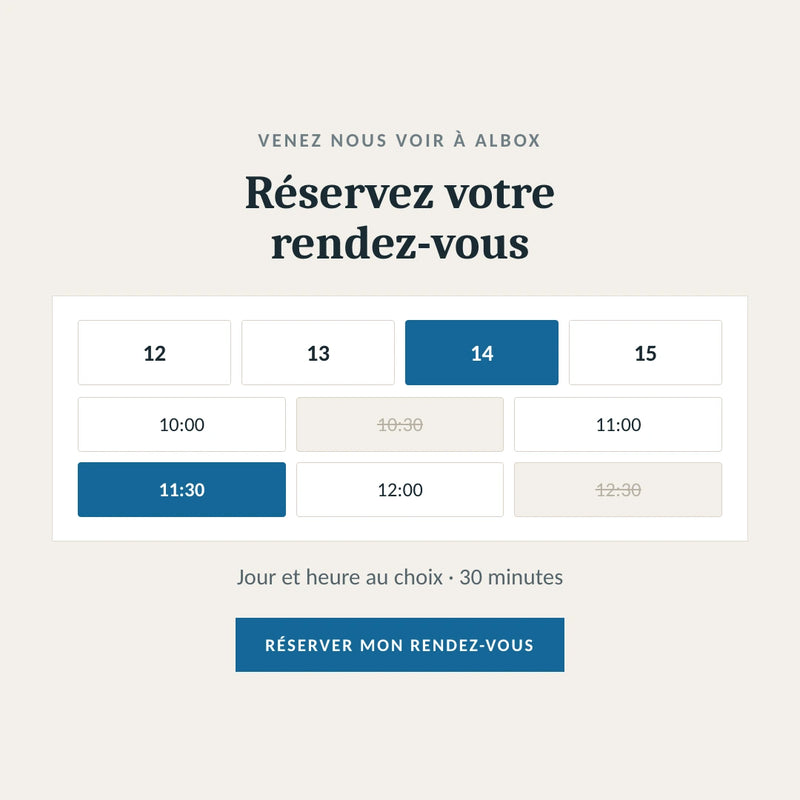 Réservez votre rendez-vous pour visiter le magasin Híper Ocio à Albox. Jour et heure au choix, 30 minutes.