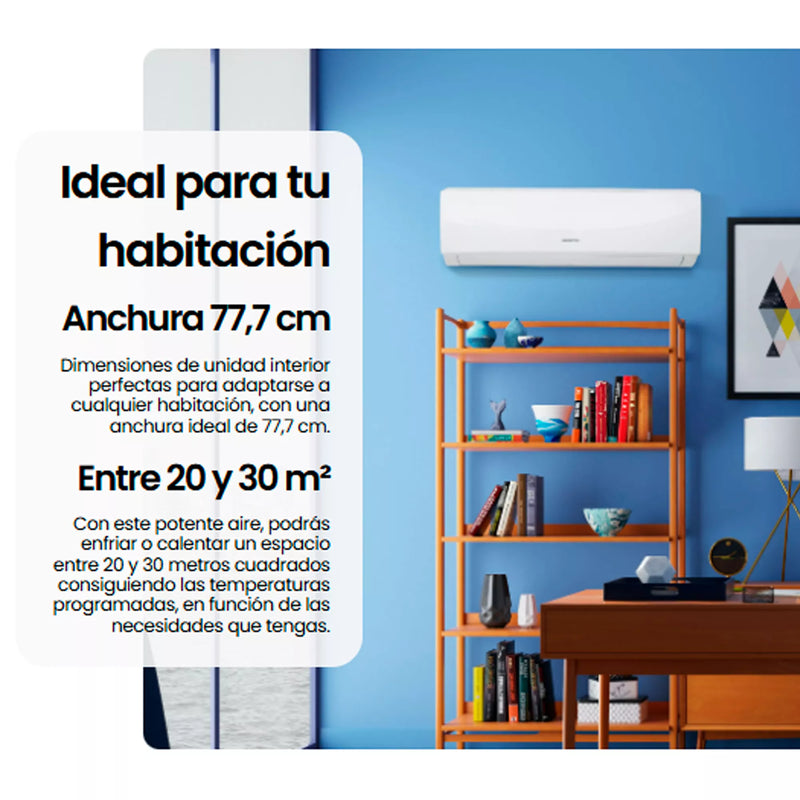 Infiniton Aire Acondicionado Inverter 3000 Frigorías A++ Eco Cool