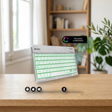 Subblim Teclado Inalámbrico Bluetooth sobre una mesa de madera