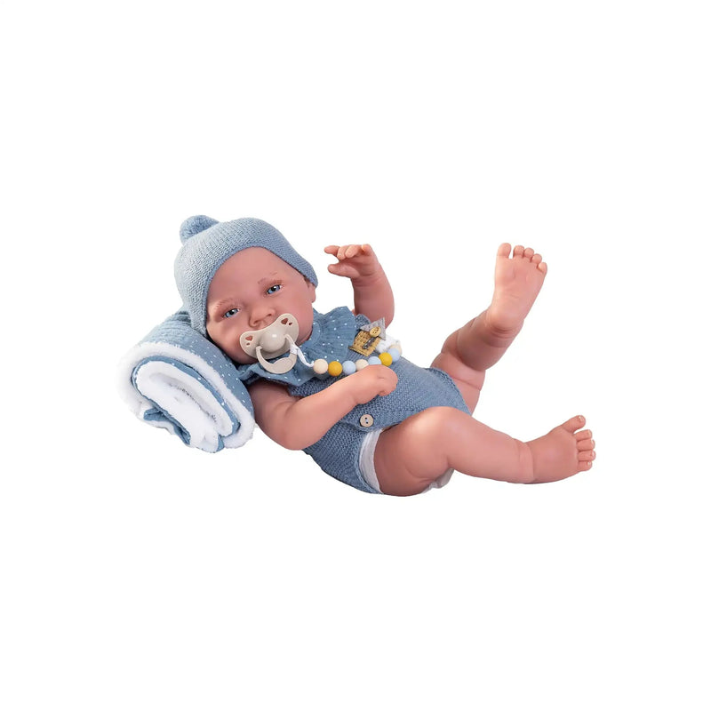 Sweet Reborn Lúi mantita sexuado. Niño Cuerpo vinilo — Muñecas Antonio Juan, ref. 80219 (vista 3)