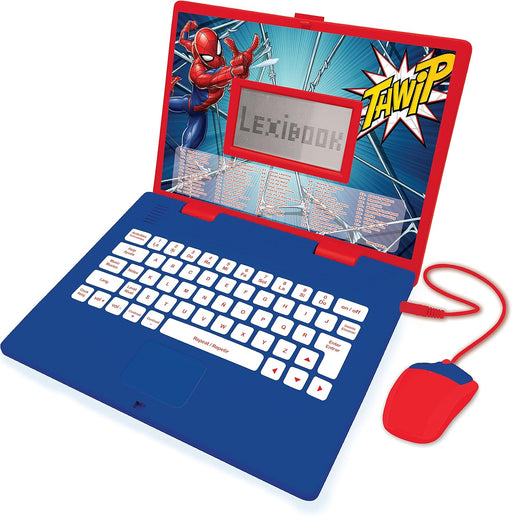 teclado ordenador educativo Spiderman bilingüe
