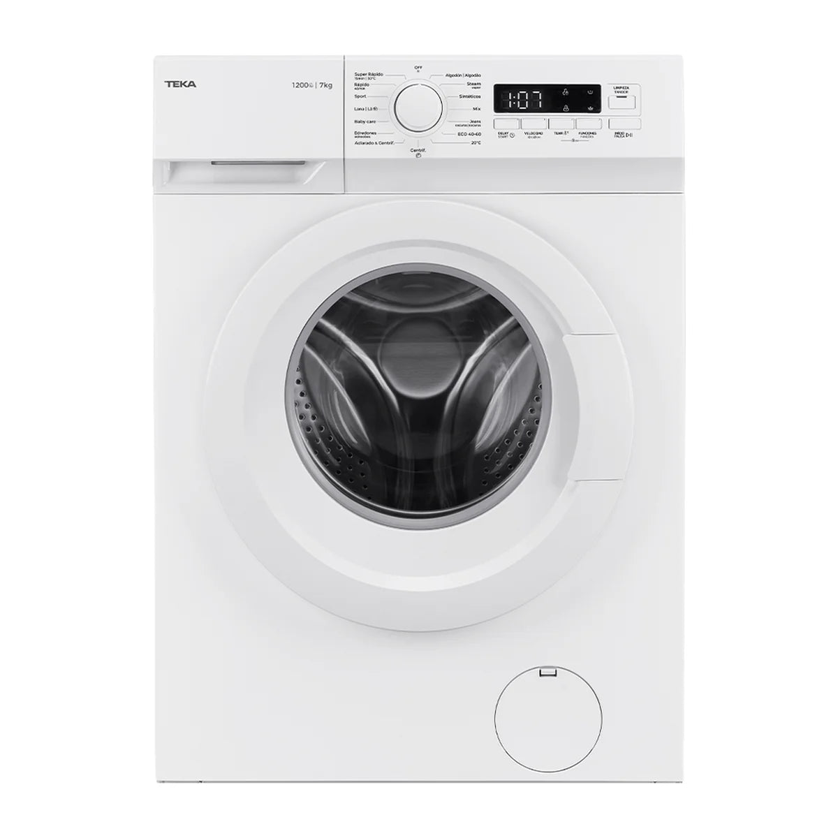 Lavadora Teka WMK 40740 WH 7 kg 1200 rpm Clase A