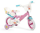 Pack bicicleta Toimsa 12'' Peppa Pig rosa con ruedines