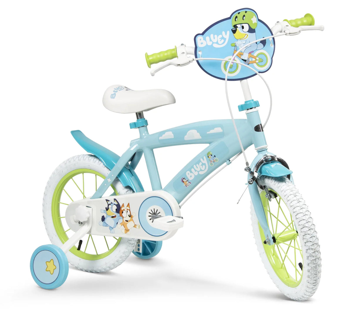 Bicicleta Toimsa 14" Bluey (1459) - Con Ruedas de Entrenamiento