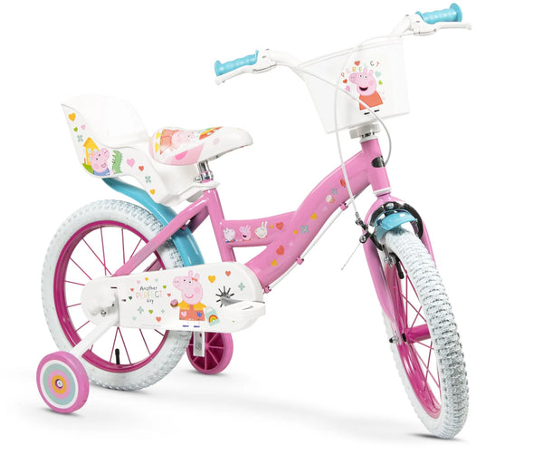 Toimsa Bicicleta 16" Peppa Pig Rosa (1695)