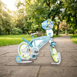 Bicicleta Toimsa 14" Bluey (1459) - Con Ruedas de Entrenamiento en el parque