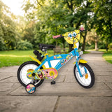 Pack Bicicleta 14'' Bob Esponja + Casco Infantil - Toimsa