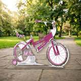 Toimsa Bicicleta 16" Princesas Disney Huffy (16643) en el parque