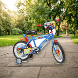 Bicicleta Toimsa 16" Superman 16912 - Superhéroe DC Comics en el parque